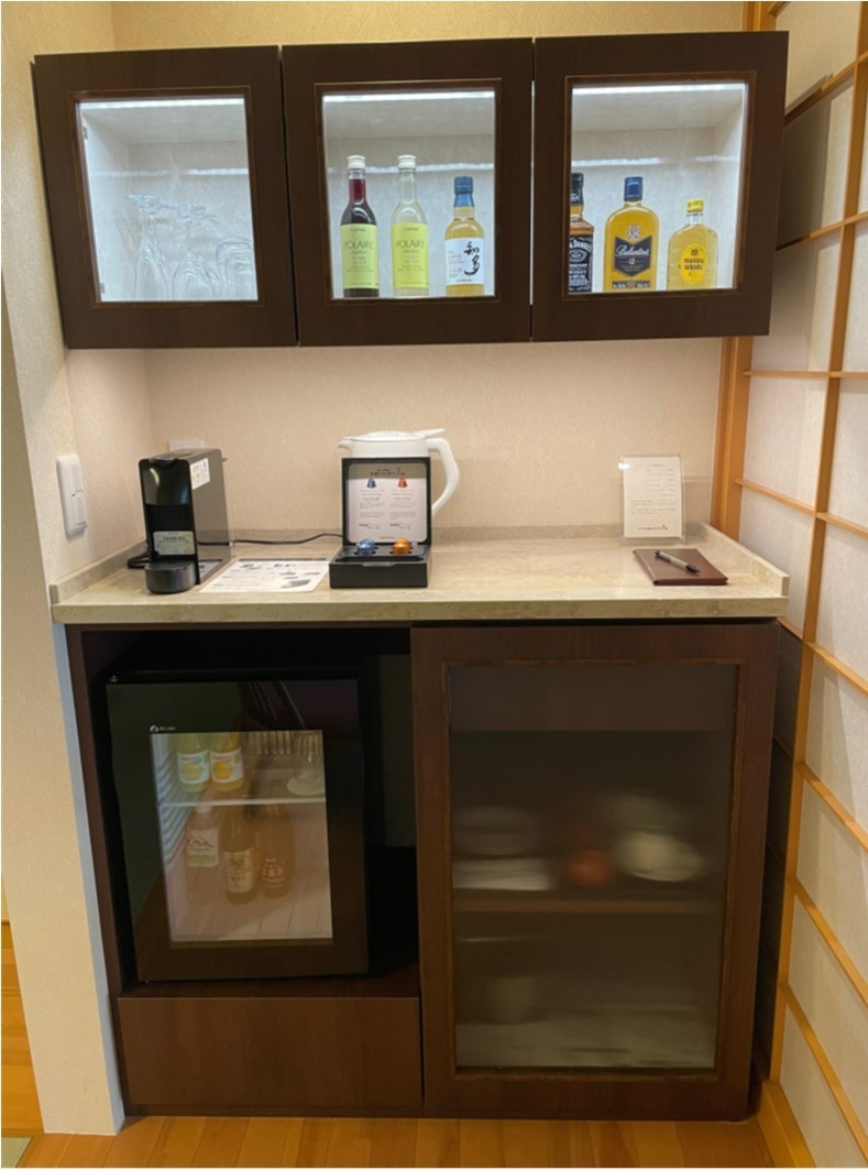 当館の施設情報 （客室内ミニバーのご紹介）｜新着情報 里山の別邸 下田セントラルホテル【公式】 伊豆下田の温泉宿