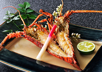 伊勢海老・鬼殻焼き