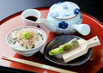 本わさび茶漬け