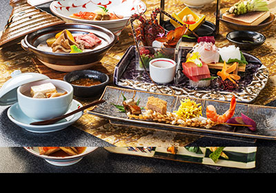 最上級和会席膳「旬彩」