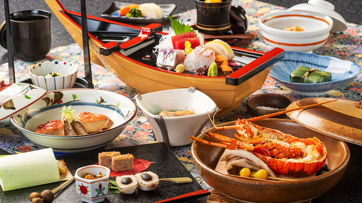 下田セントラルホテルの和会席膳「四季彩」