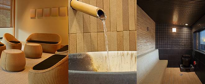 湯上り処やサウナなど