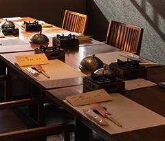 下田セントラルホテルのお食事処の様子